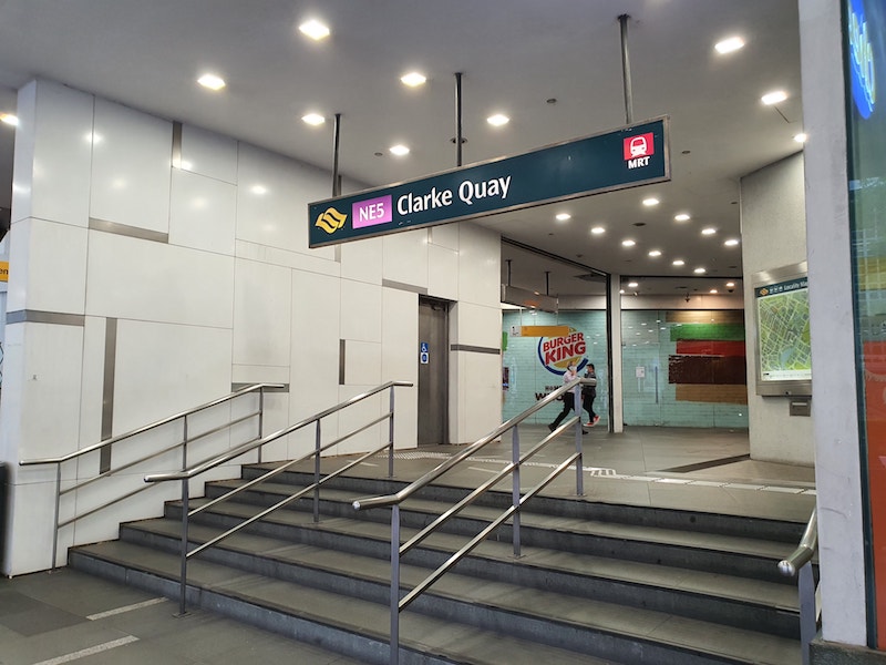 Clarke Quay MRT Station Near Canninghill Piers Condo Integrated Mixed Development at River Valley Clarke Quay by CDL and CapitaLand